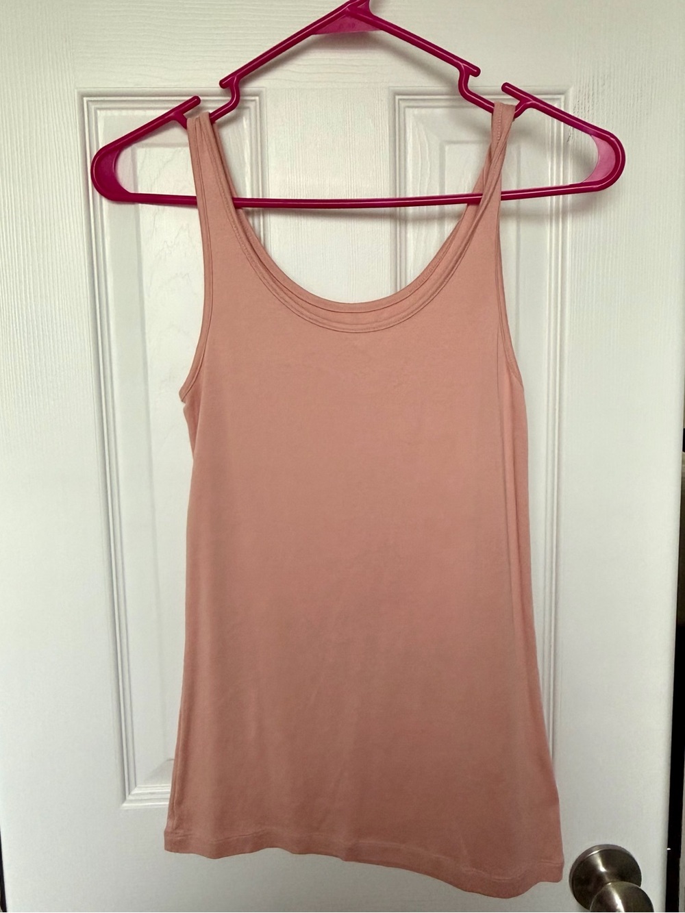 a new day Dusty Rose Scoop Neck Tank Top